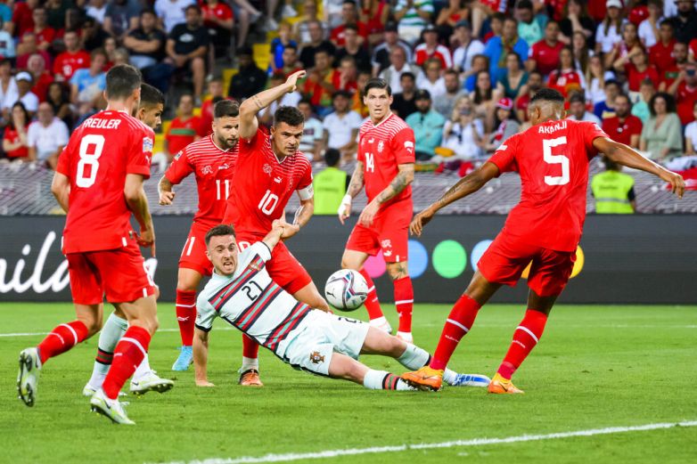 Portugal perde para a Suíça na Liga das Nações