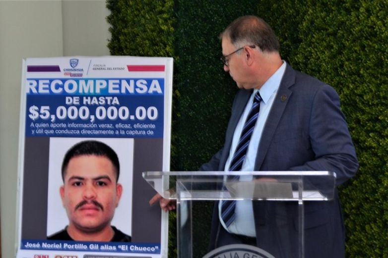 Descarta Fiscalía que 'El Chueco' se esconda en Juárez