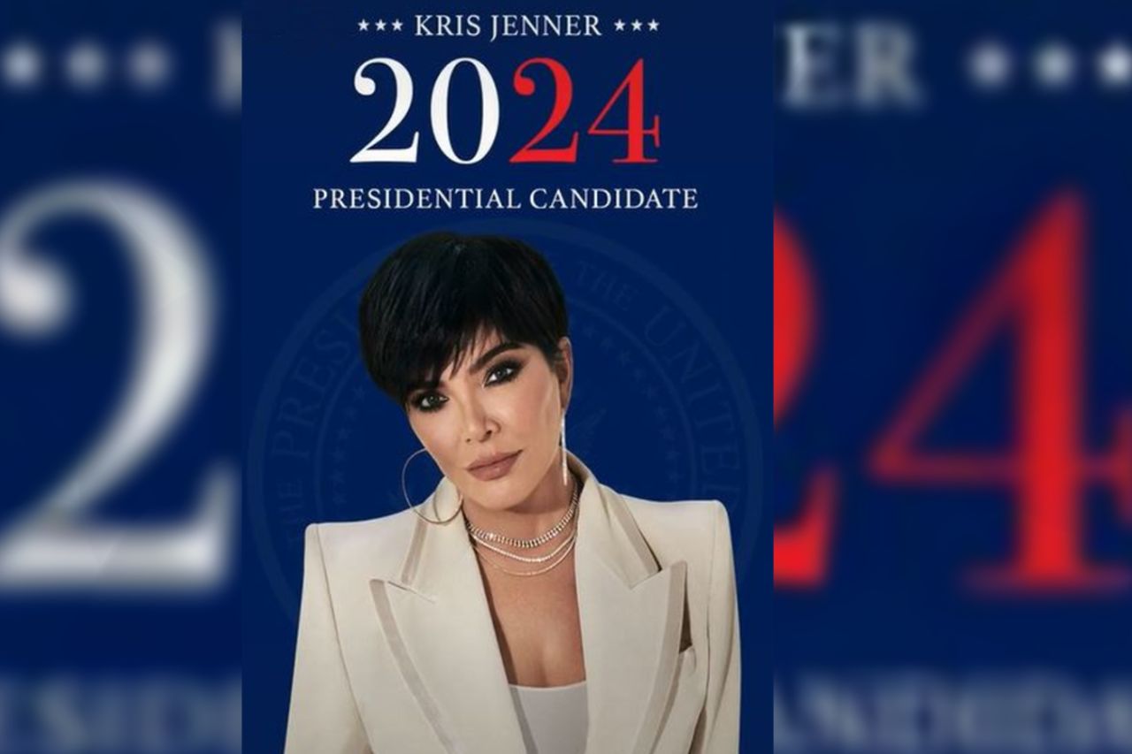 Lista Kris Jenner para ser presidenta de EU en 2024