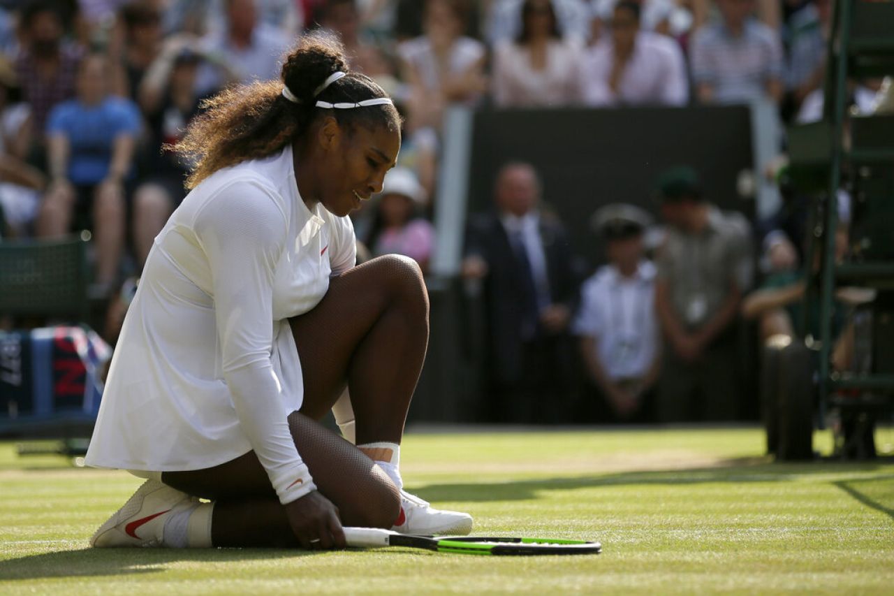 Se despide Serena Williams de forma temprana de Wimbledon