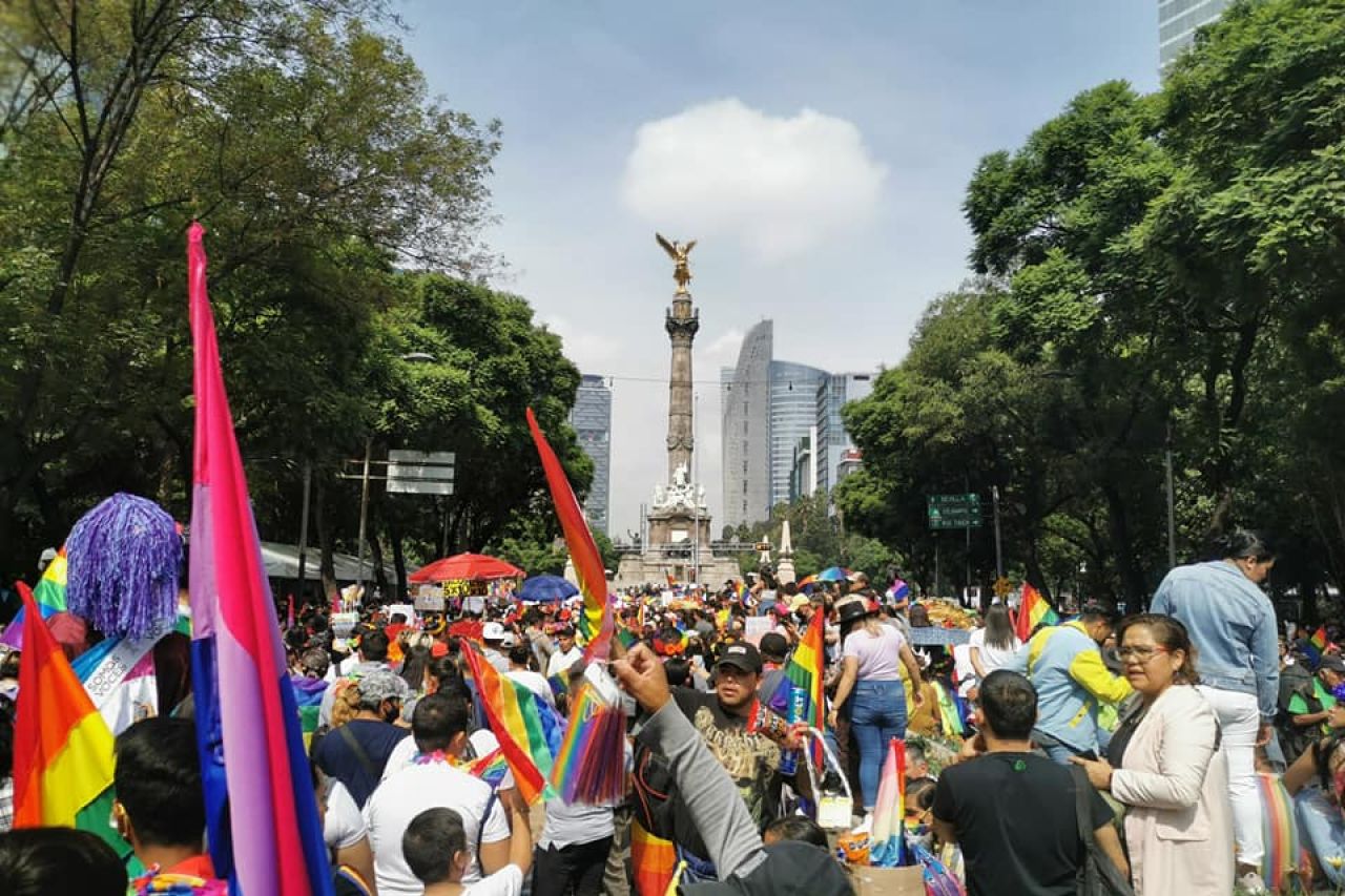 Fotos: Marchan con orgullo y pintan la CDMX de arcoíris