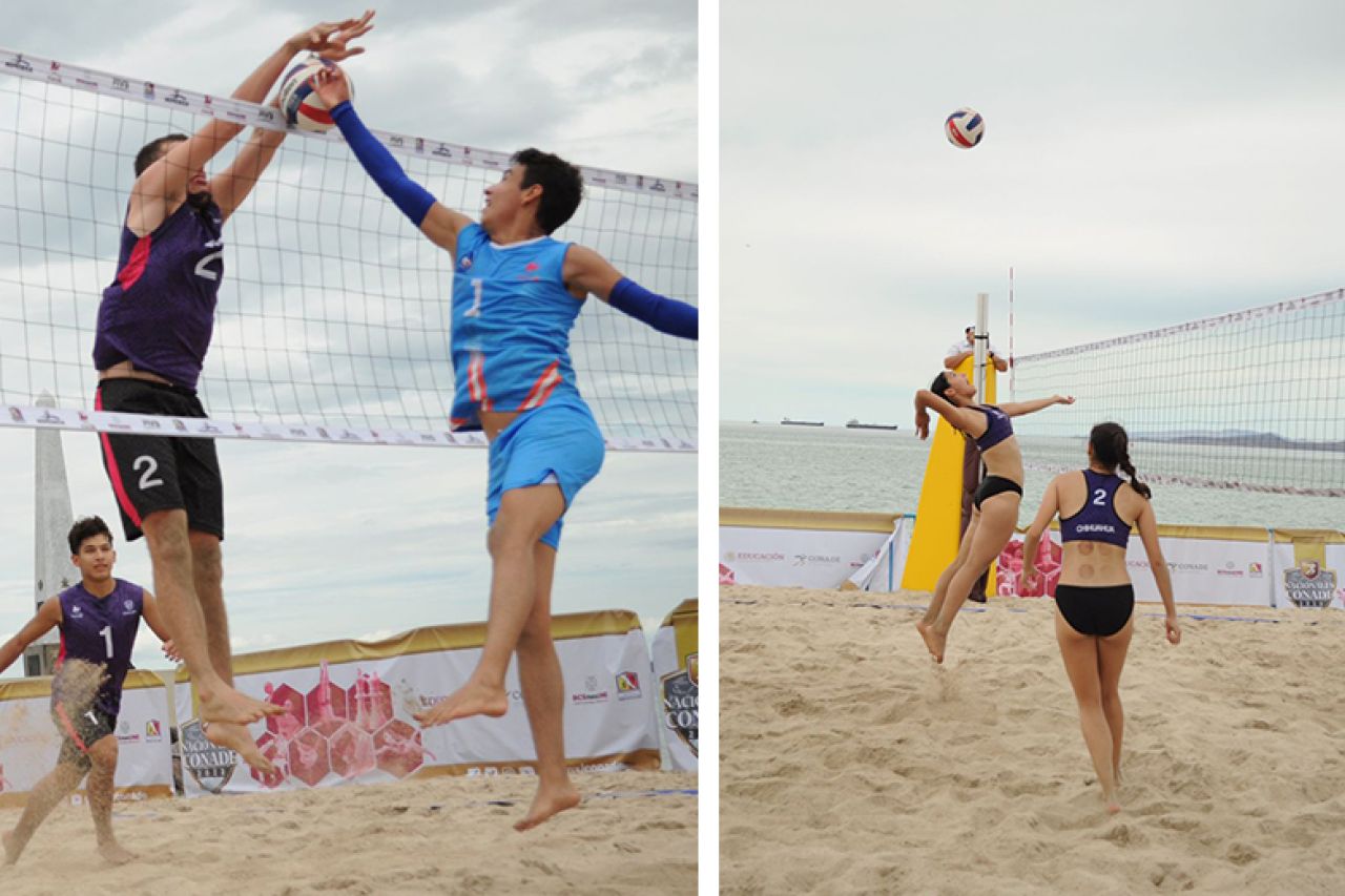 Chihuahua, invicto en voleibol de playa en juegos nacionales Conade 2022