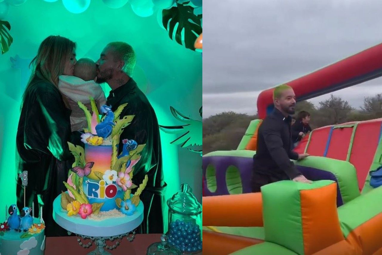 Celebra J Balvin el primer año de su hijo