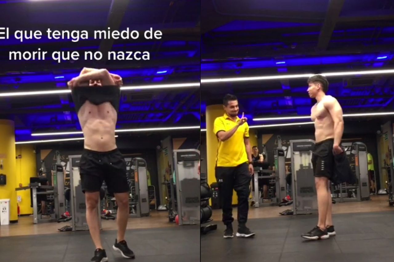 Video: Lo vetan de gym SmartFit por quitarse la camisa