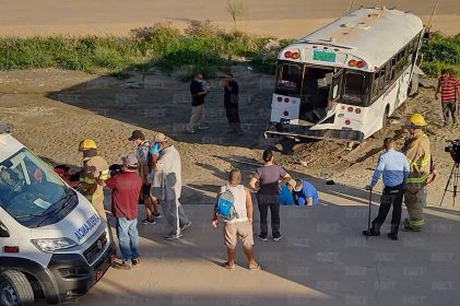 Rutero que cayó al río Bravo estaba ebrio