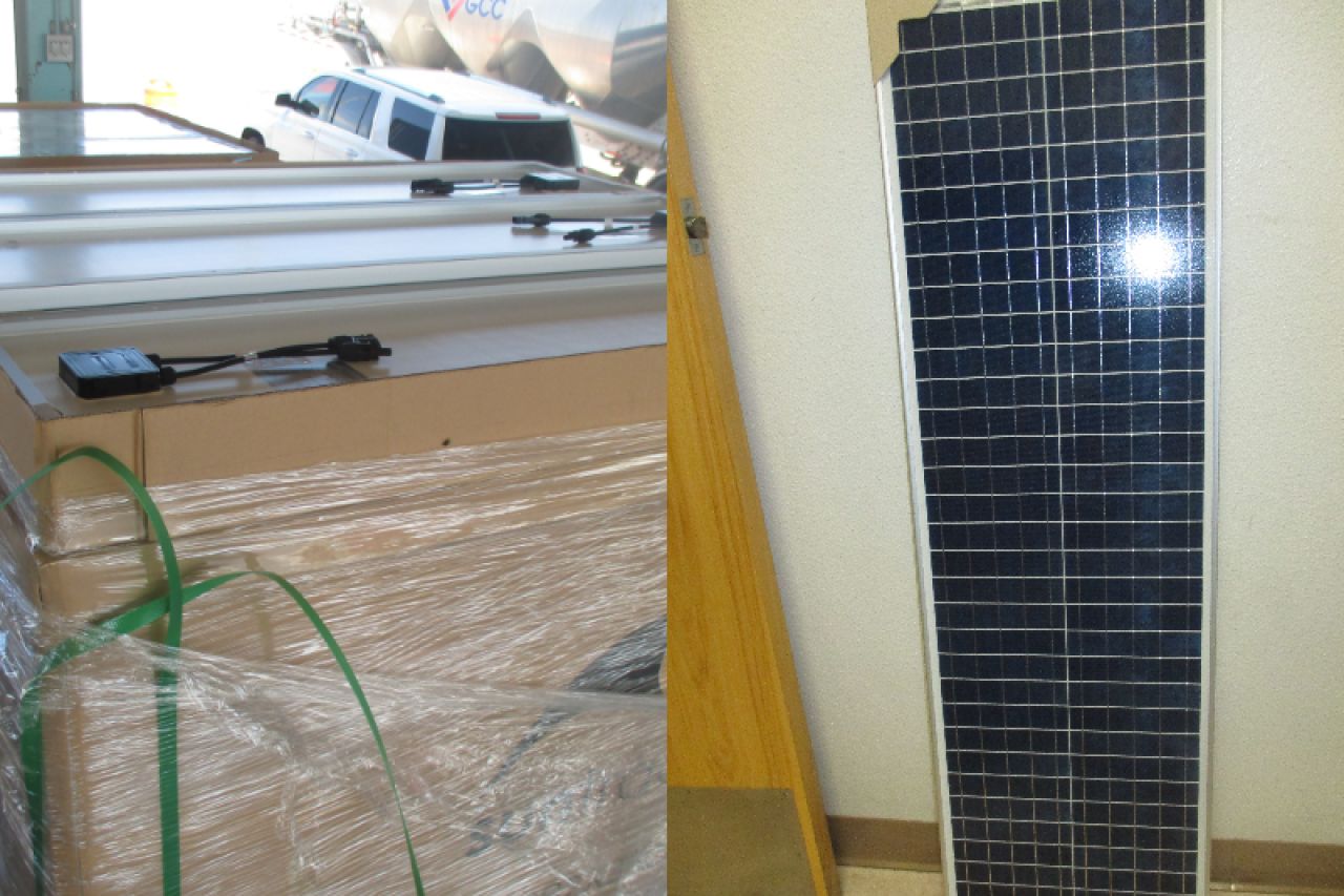 Decomisan paneles solares falsificados en Santa Teresa