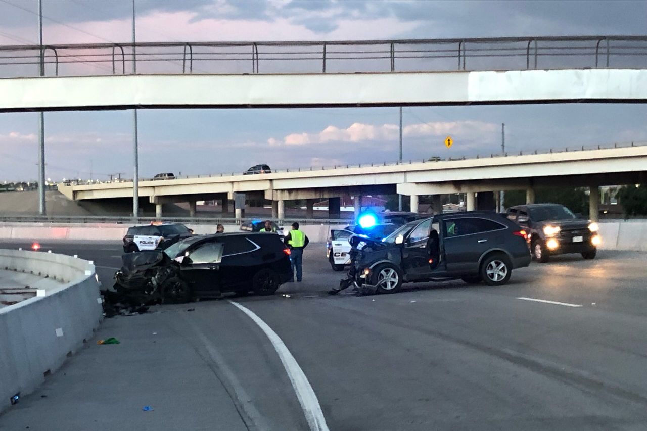 Accidente en I-10 Este y salida Juárez deja ocho lesionados