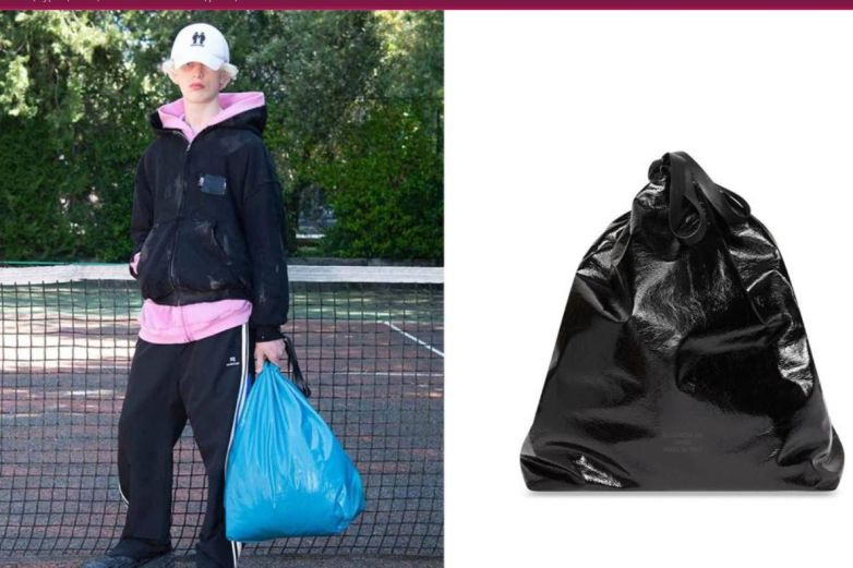 La bolsa de basura más cara del mundo cuesta 1.400 euros y se vende en  Balenciaga