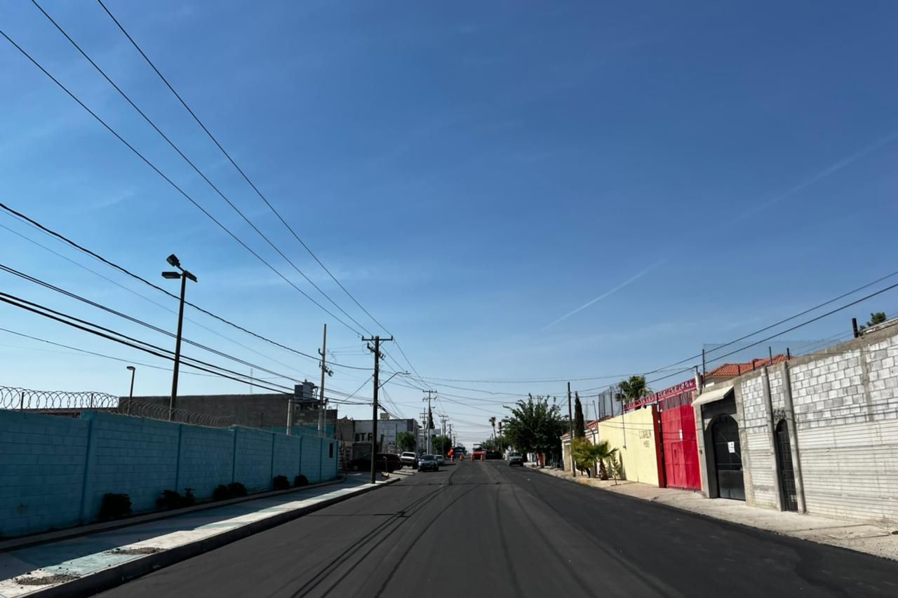 Concluye repavimentación en calles de Juárez