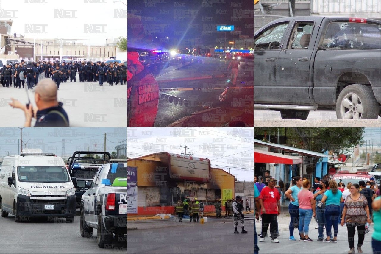 Detienen a 6 tras hechos violentos en Juárez