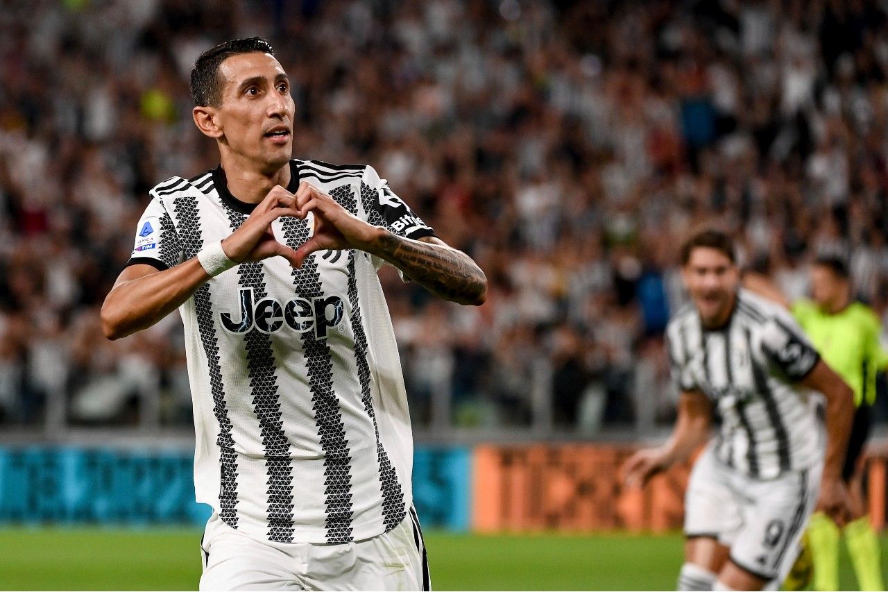 Anota Di María en su debut con la Juventus; golean a Sassuolo