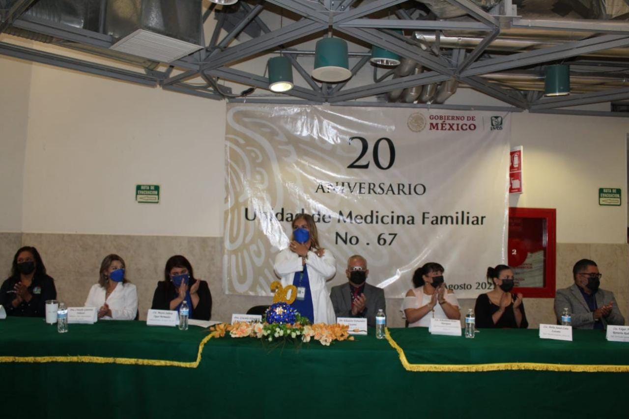 Celebran el 20 aniversario de la clínica 67 del IMSS