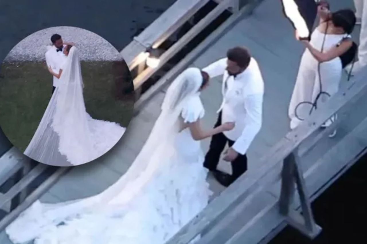 Así fue la segunda boda de JLo y Ben Affleck