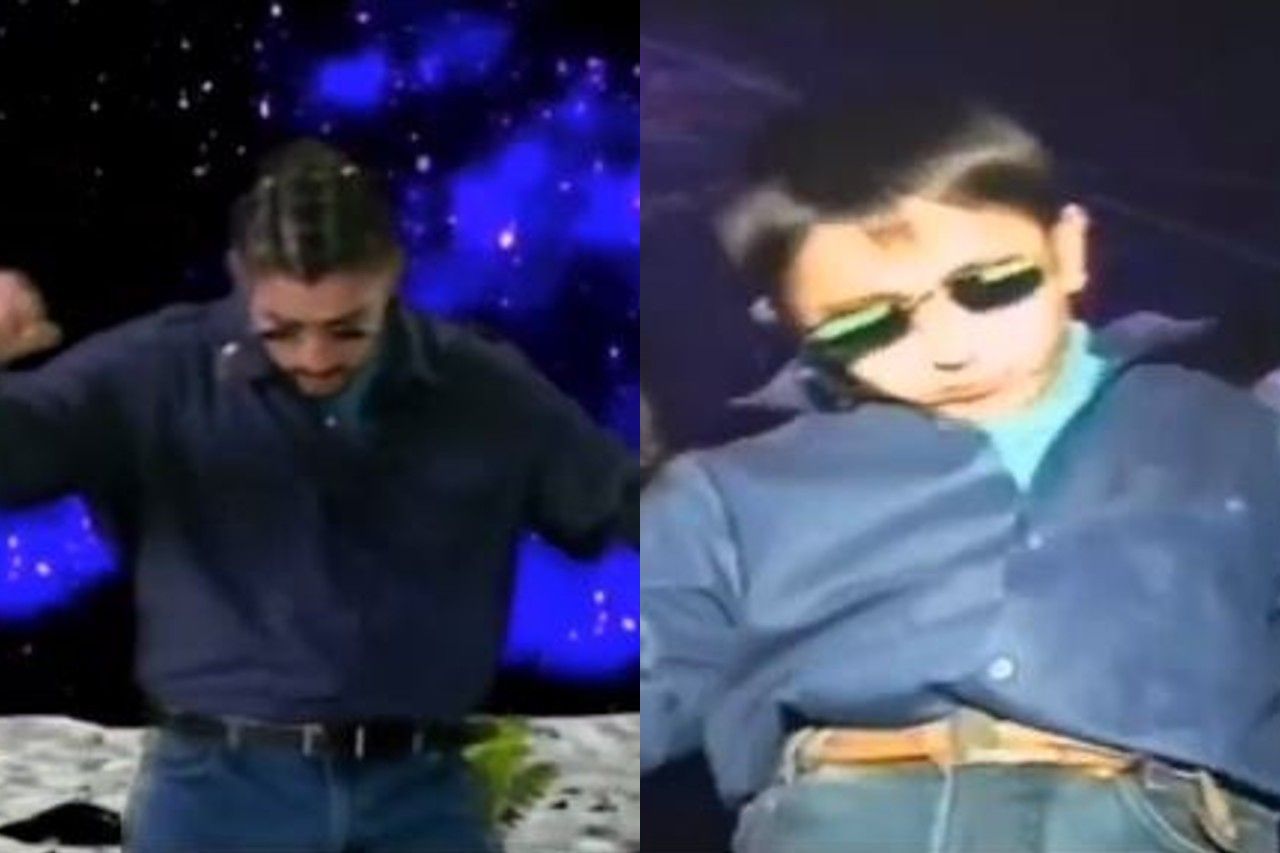 Video: Bad Bunny recrea meme de niño bailarín