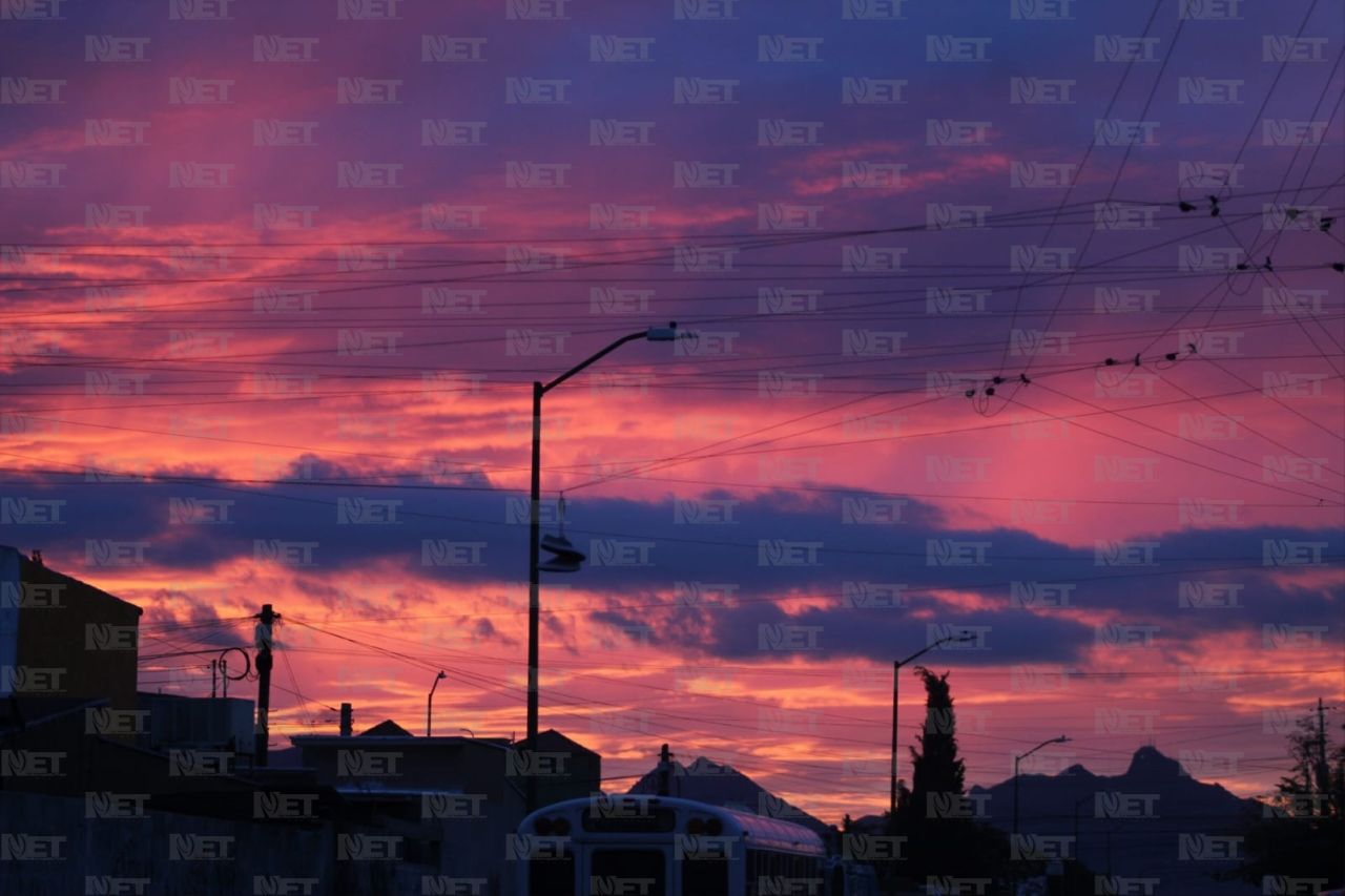 Así fue el atardecer de hoy