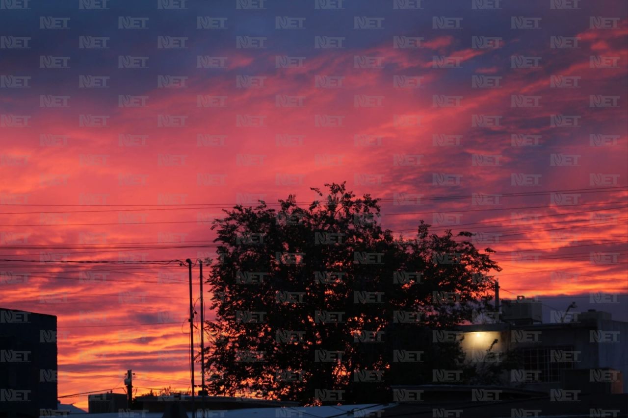 Así fue el atardecer de hoy