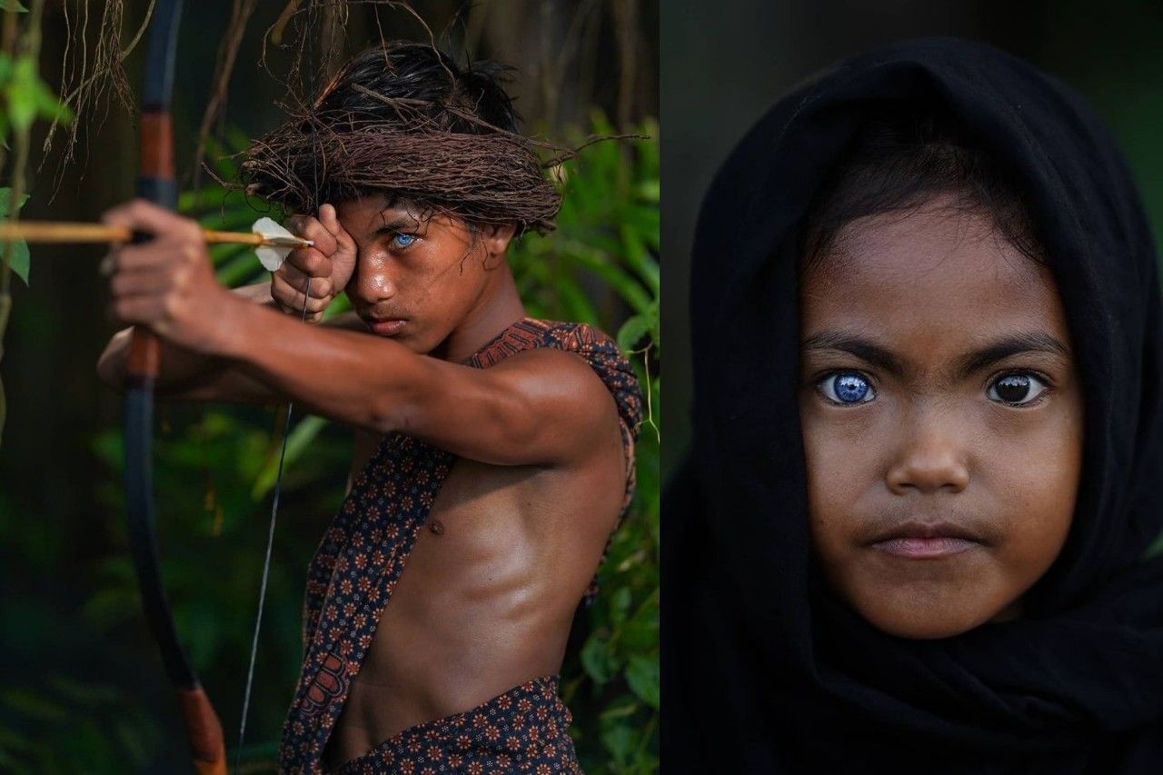 Indonesia: La tribu con los ojos más azules del mundo