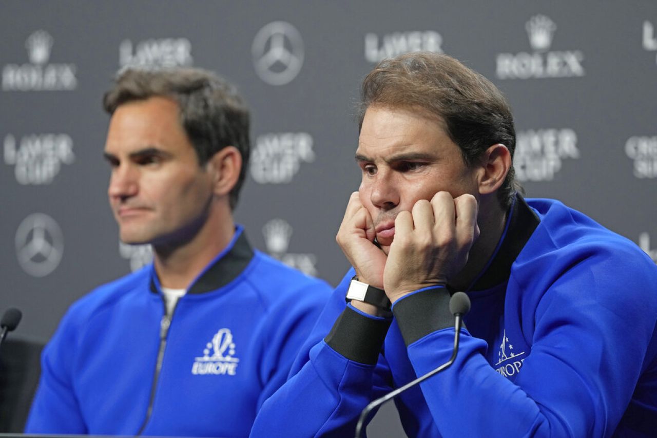 Federer y Nadal jugarán juntos los dobles de la Copa Laver