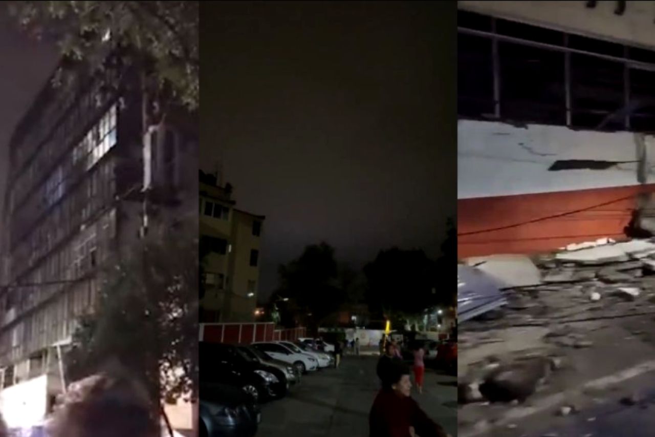 Video: Así se vivió el estremecedor sismo magnitud 6.9 en México