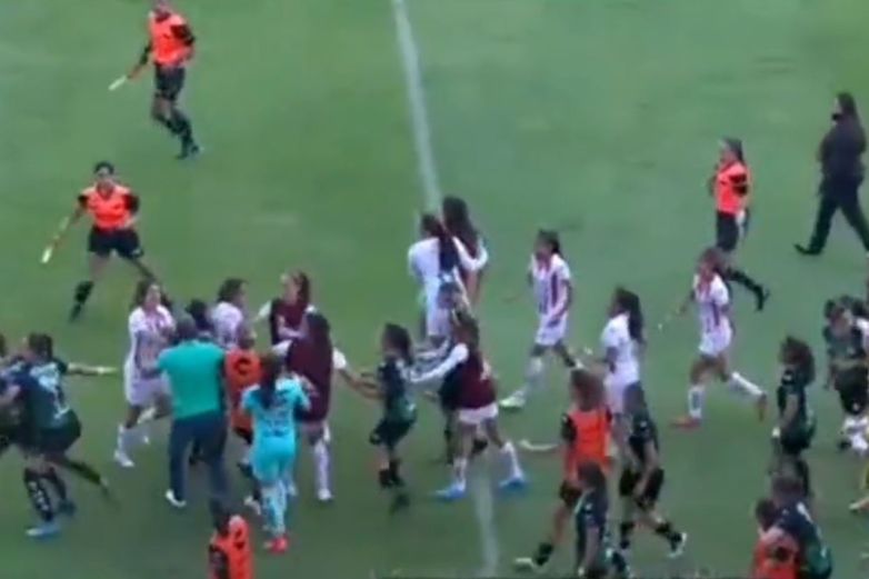 Video: Se arma pelea campal en la Liga MX Femenil