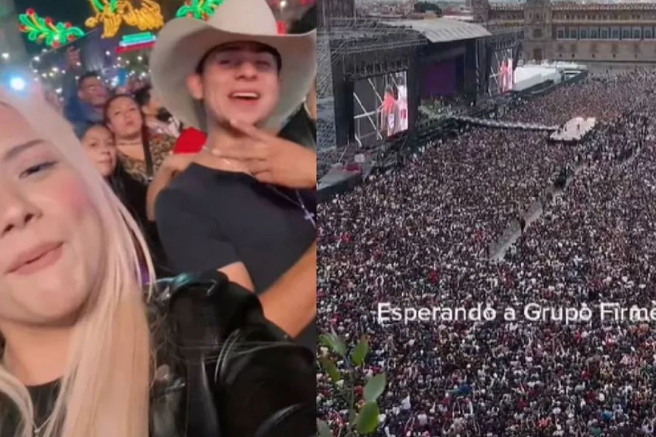 Video: Se enamora de joven en concierto de Grupo Firme y ¡lo encuentra!