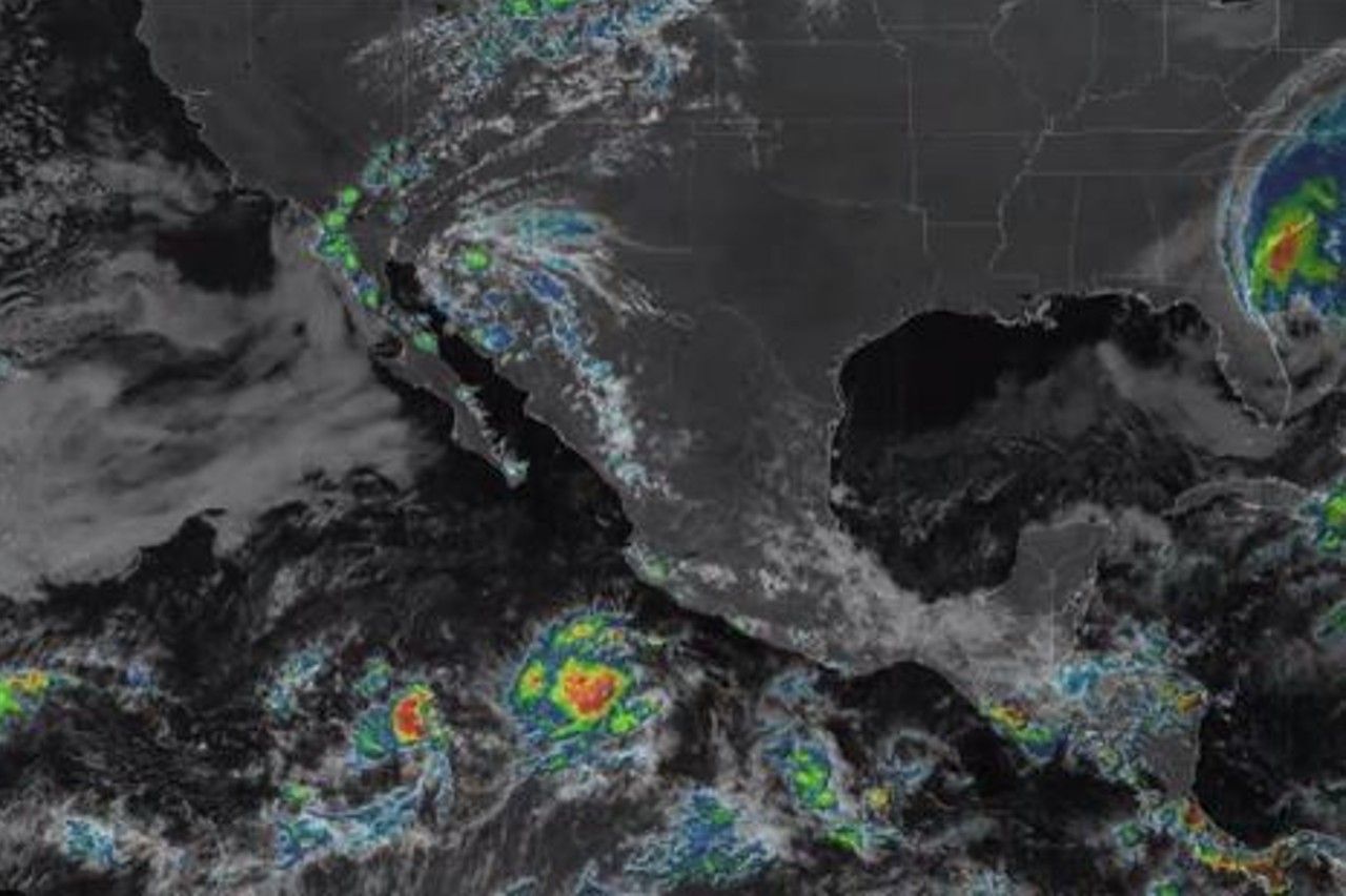 Se forma tormenta tropical Orlene frente a costas del Pacífico