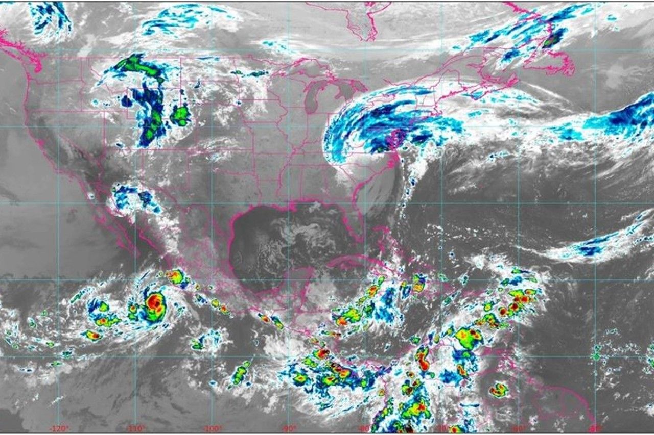 Se convertirá tormenta Orlene en huracán en el Pacífico mexicano