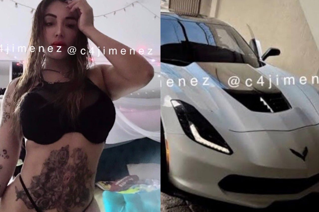 Arrestan a modelo de OnlyFans por robar Corvette de 1.3 millones