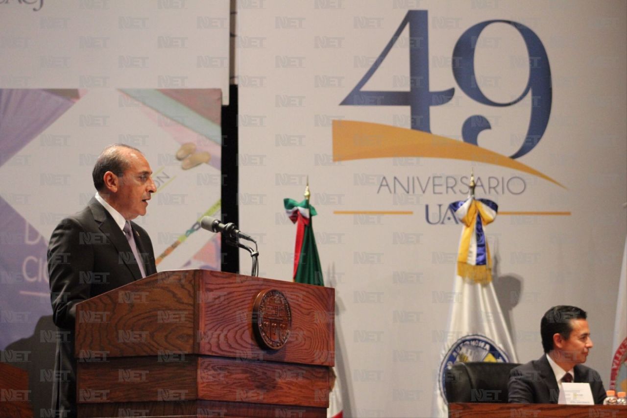 Anuncia rector festejos de aniversario 50 de la UACJ