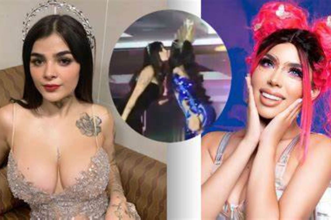 Video: Yeri Mua y Karely se dan beso apasionado en pasarela