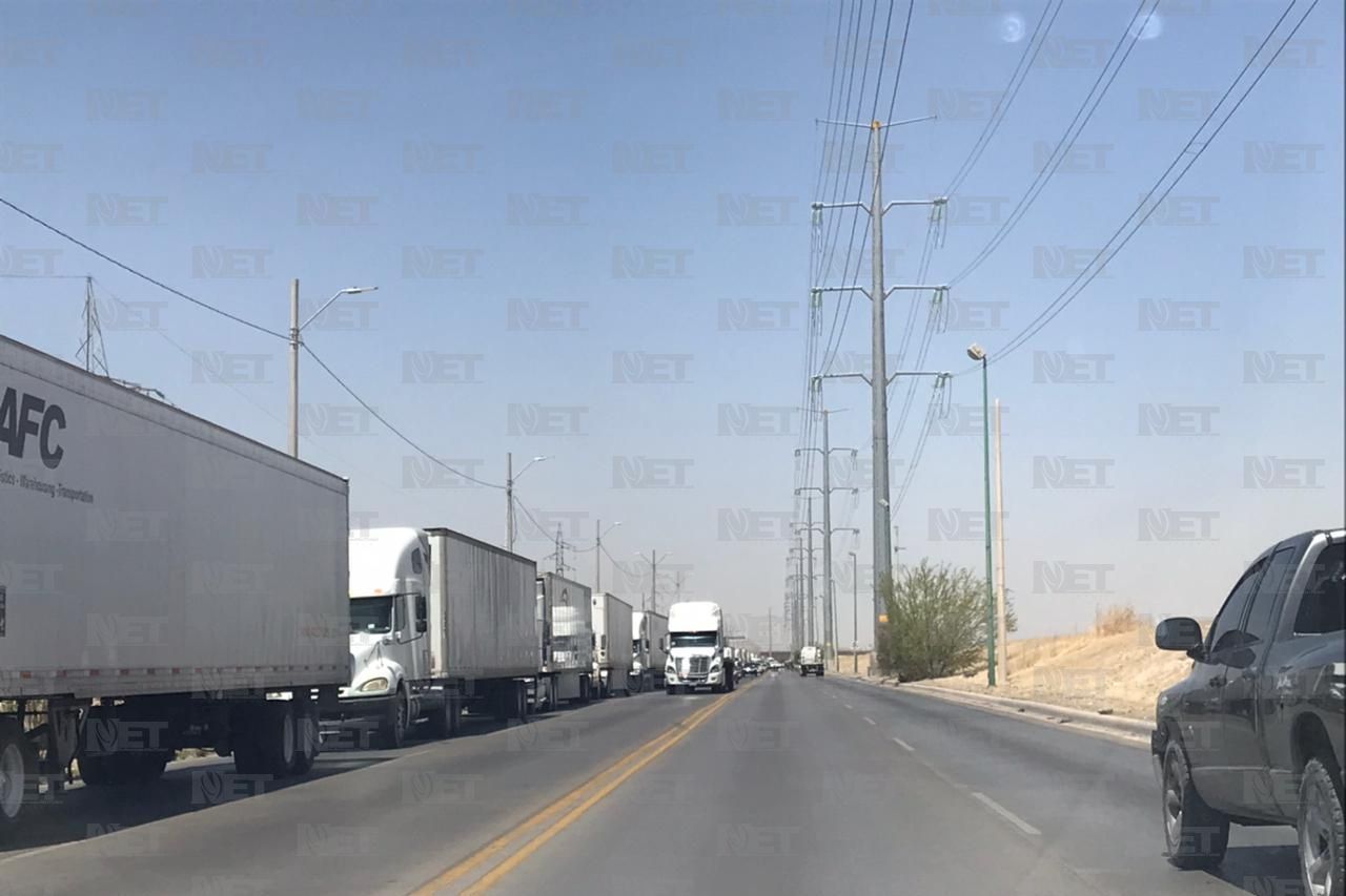 Continúa sin mejoras problemática de cruce de exportaciones