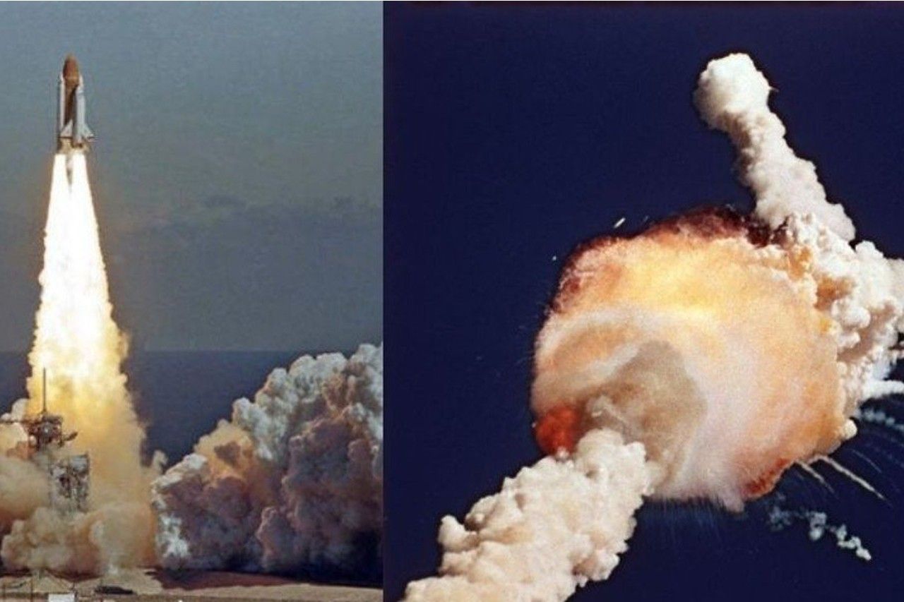 Hallan en fondo del mar restos del transbordador Challenger