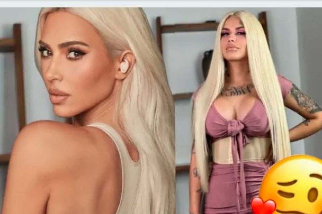 Mona se vuelve rubia y la comparan con Kim Kardashian