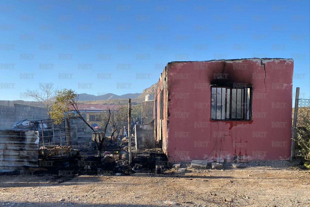 Se incendia casa en la colonia Campesina