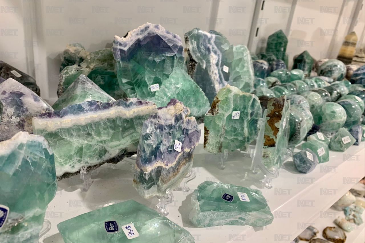 Cristales, cuarzos y más en la gran Expo de Minerales