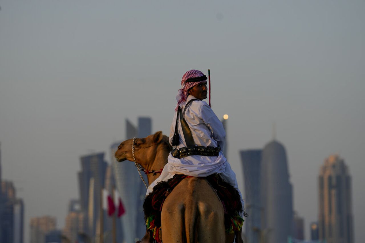 Hasta los camellos trabajan horas extra en el Mundial