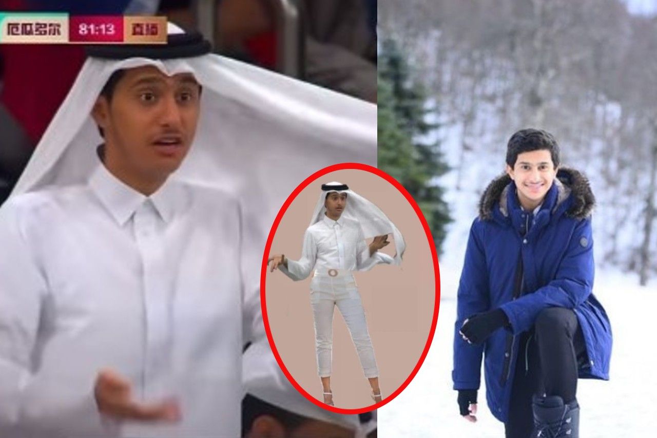 Él es Abdul, el joven que se hizo meme por sus expresiones en Qatar
