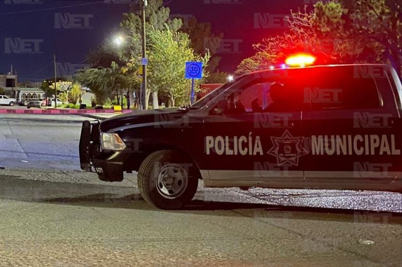 Disparan a puerta de casa en Juárez 