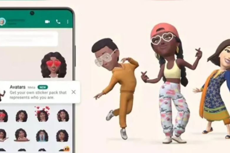 Añade WhatsApp avatares con diferentes modelos de stickers