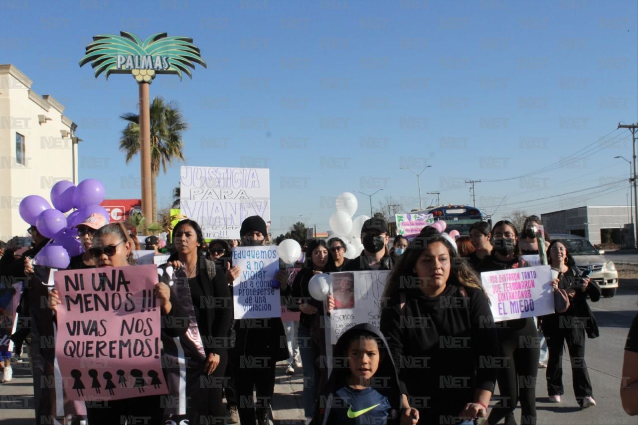 ¡Justicia para Vianey! Marchan por joven asesinada en Juárez