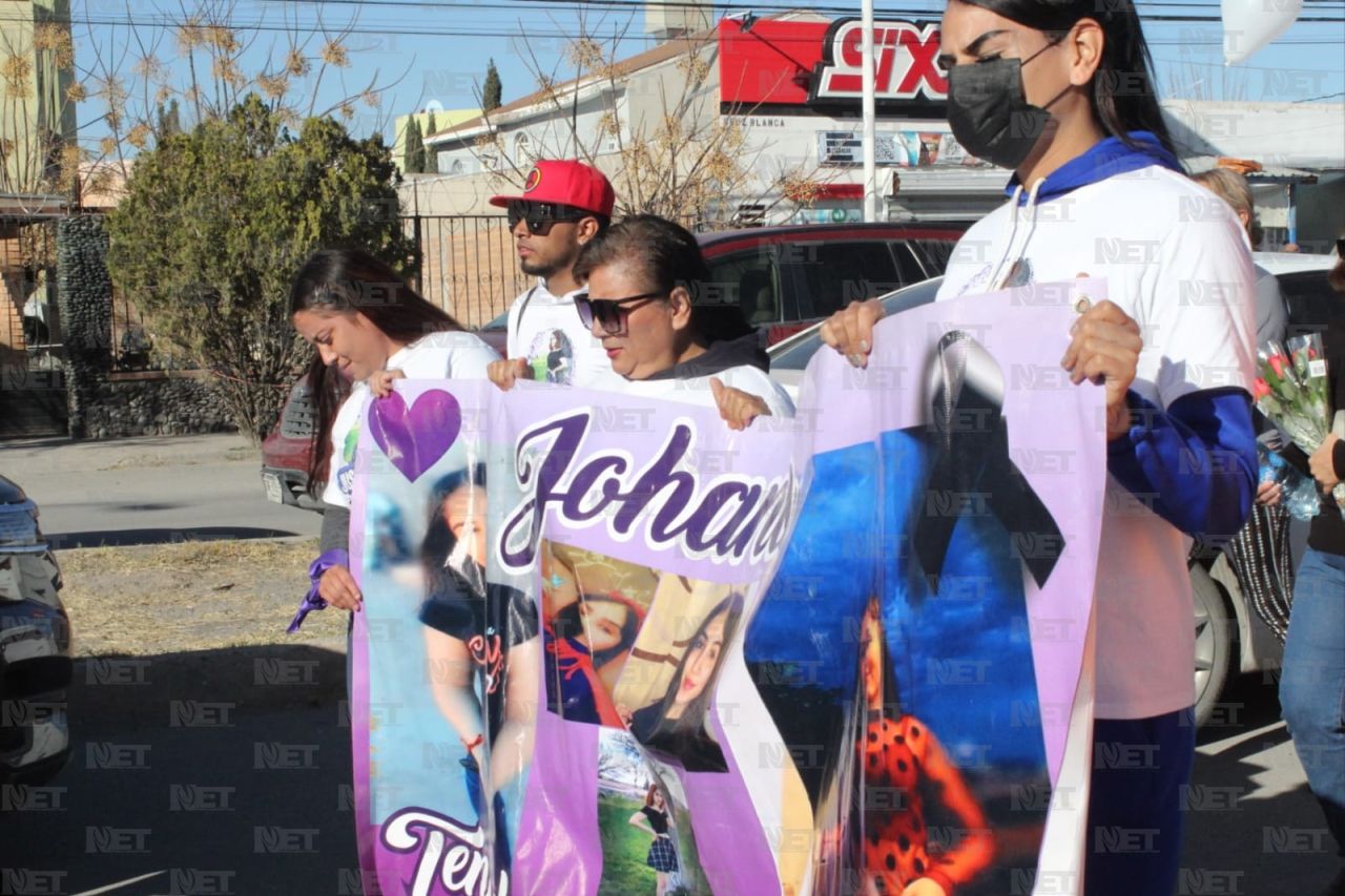 ¡Justicia para Vianey! Marchan por joven asesinada en Juárez