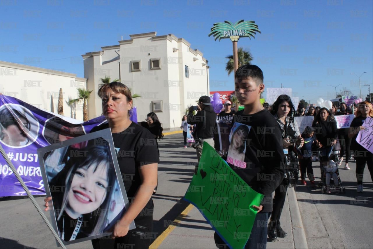 ¡Justicia para Vianey! Marchan por joven asesinada en Juárez
