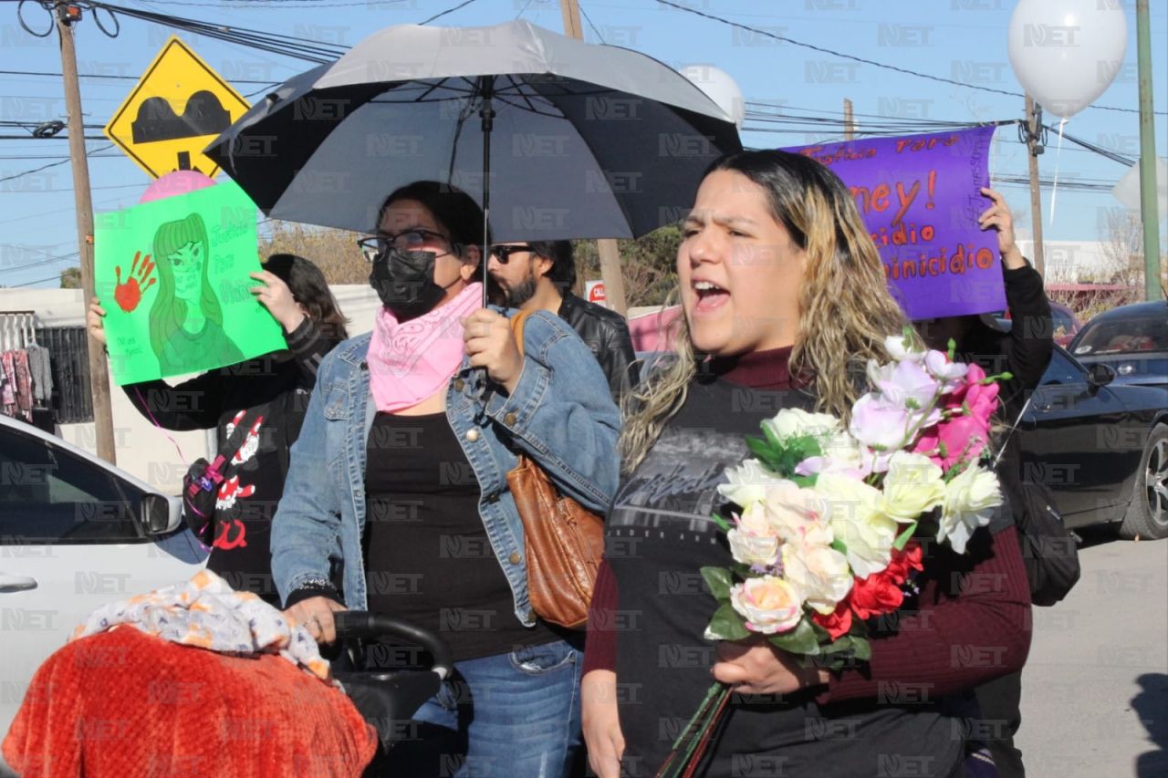 ¡Justicia para Vianey! Marchan por joven asesinada en Juárez