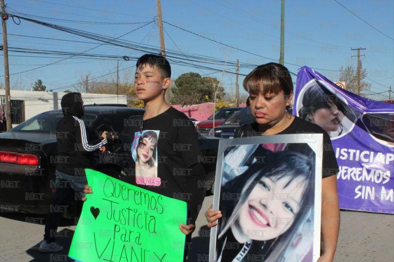 ¡Justicia para Vianey! Marchan por joven asesinada en Juárez