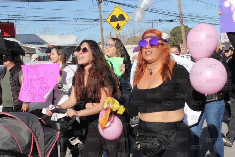 ¡Justicia para Vianey! Marchan por joven asesinada en Juárez