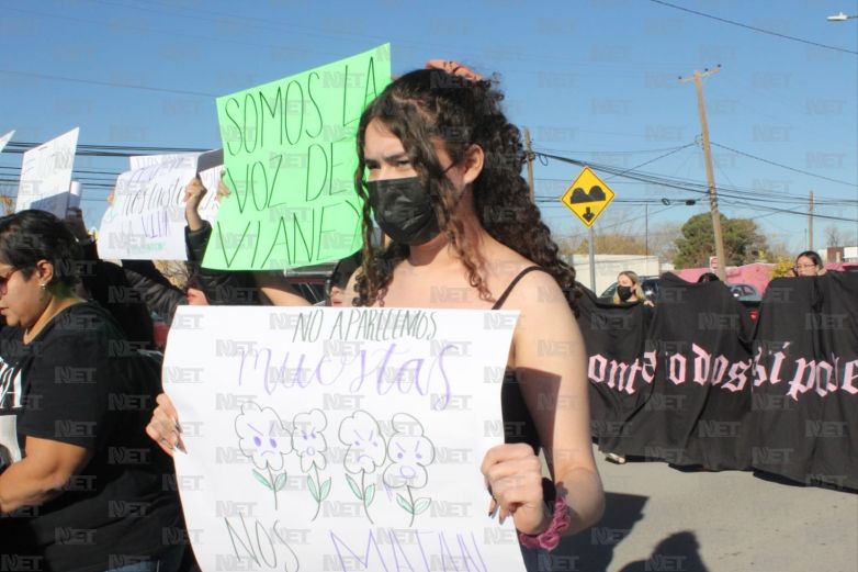 ¡Justicia para Vianey! Marchan por joven asesinada en Juárez