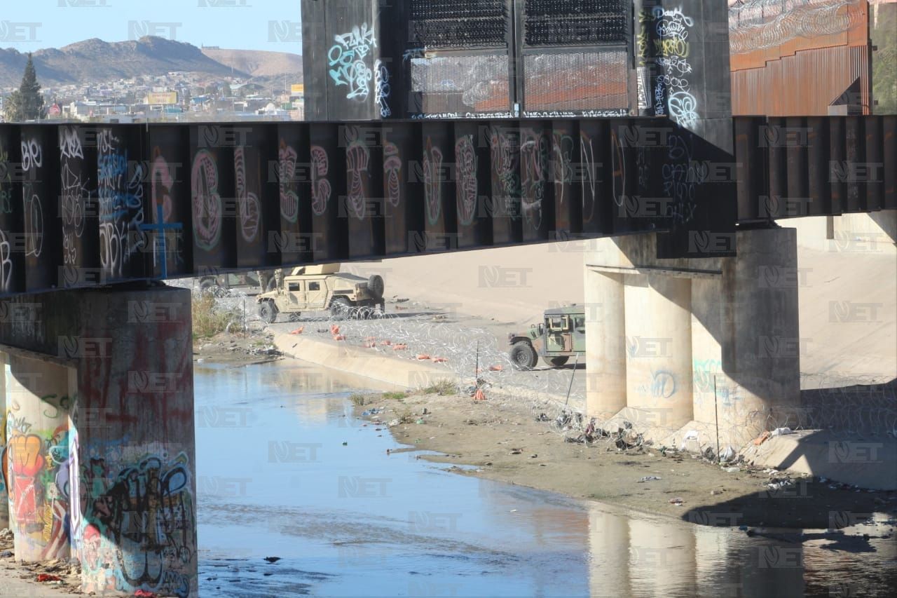 Amplían cerco militar en el bordo del río Bravo