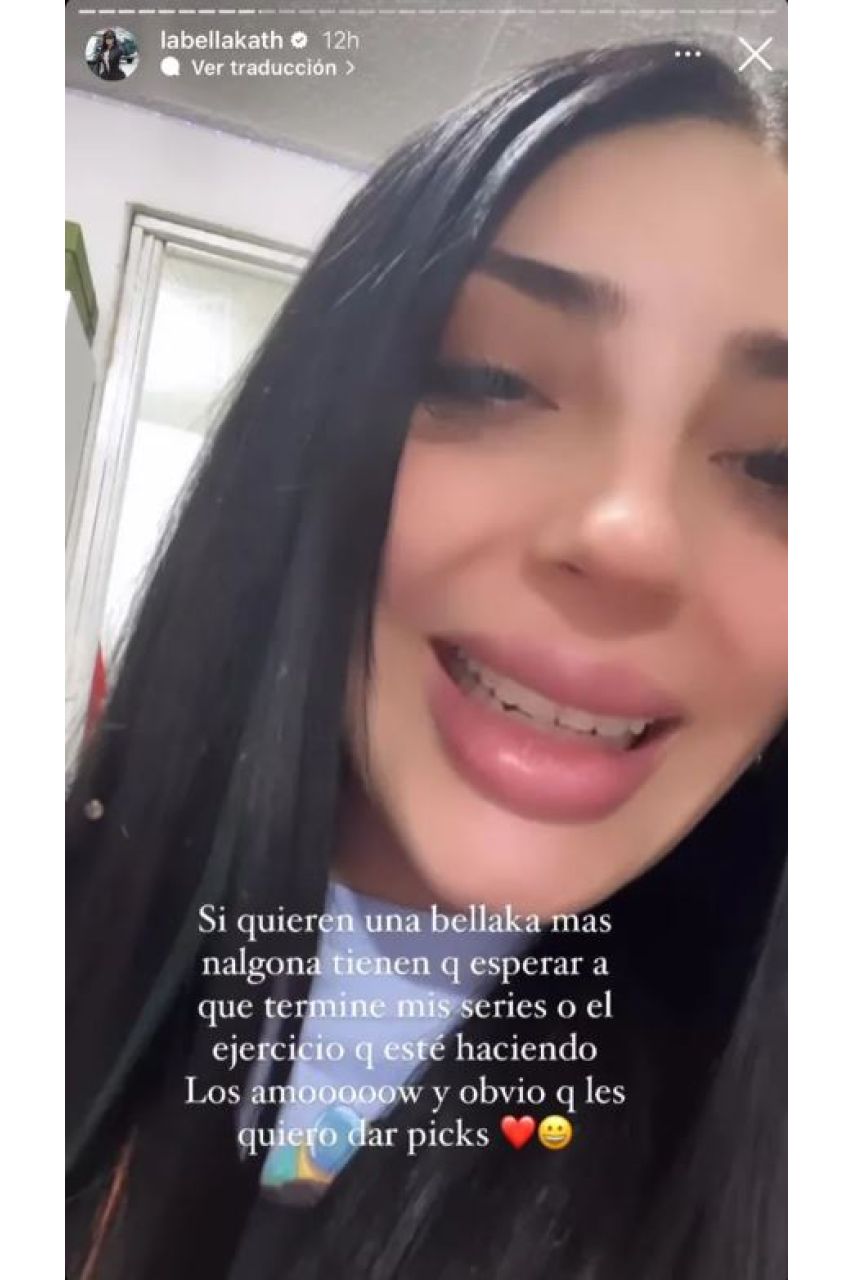 Pide Bellakath a sus fans no molestarla mientras hace ejercicio