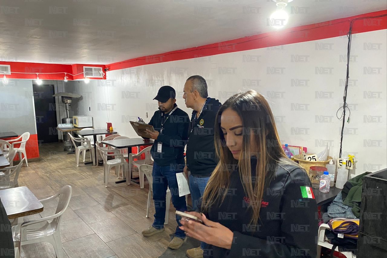 Clausuran taquería en la Gómez Morín