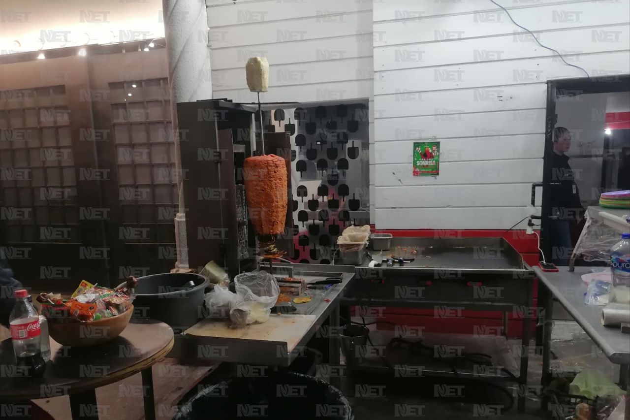 Clausuran taquería en la Gómez Morín